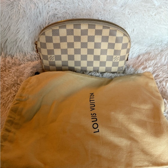 Louis Vuitton Damier Azur Cosmetic Pouch - Picture 14 of 16